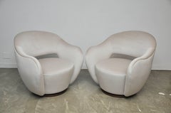 Vladimir Kagan Pair of "Wysiwyg Chairs" for Directional