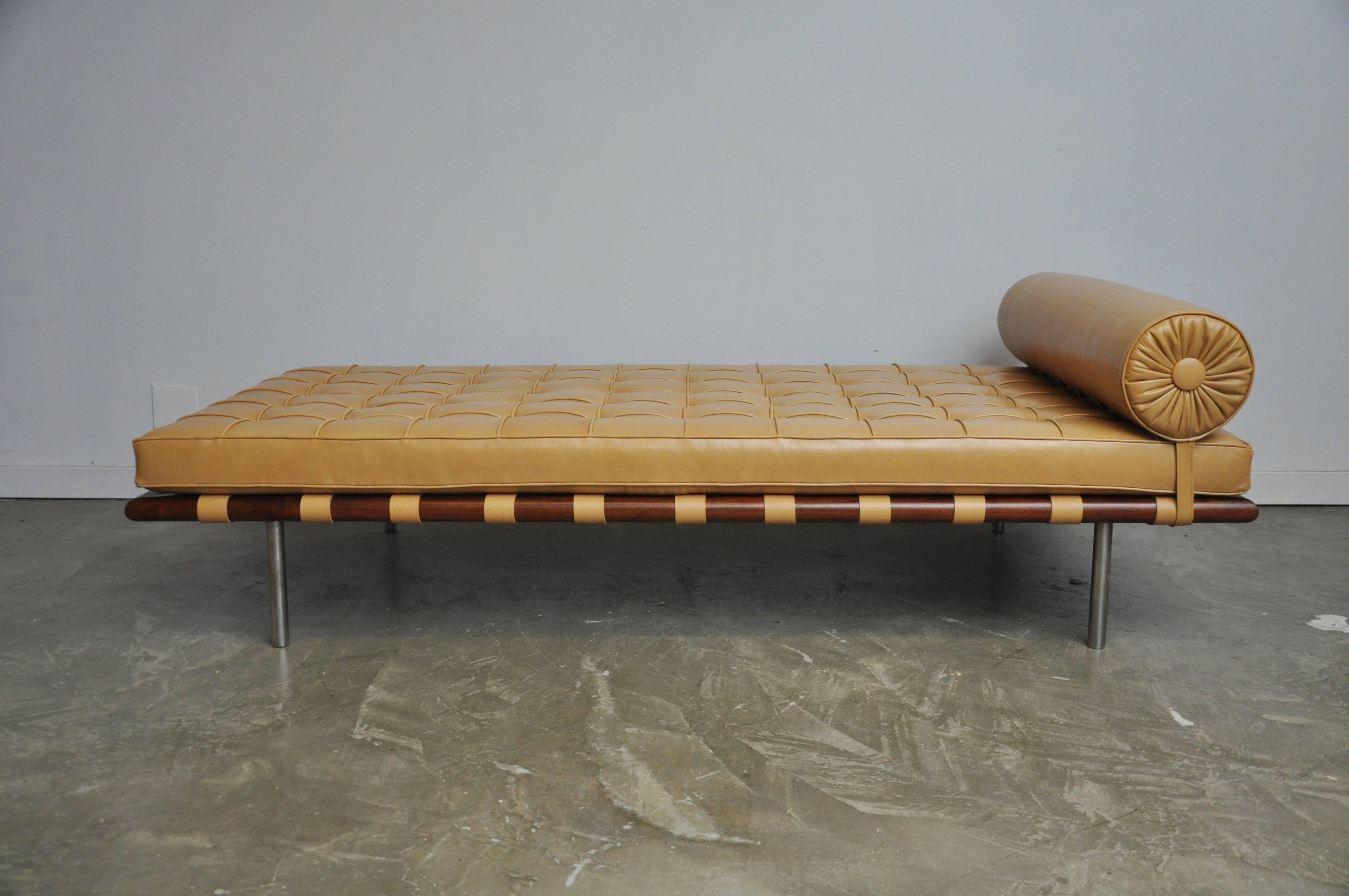Mid-Century Modern Ludwig Mies van der Rohe Barcelona Daybed for Knoll, circa 1970s