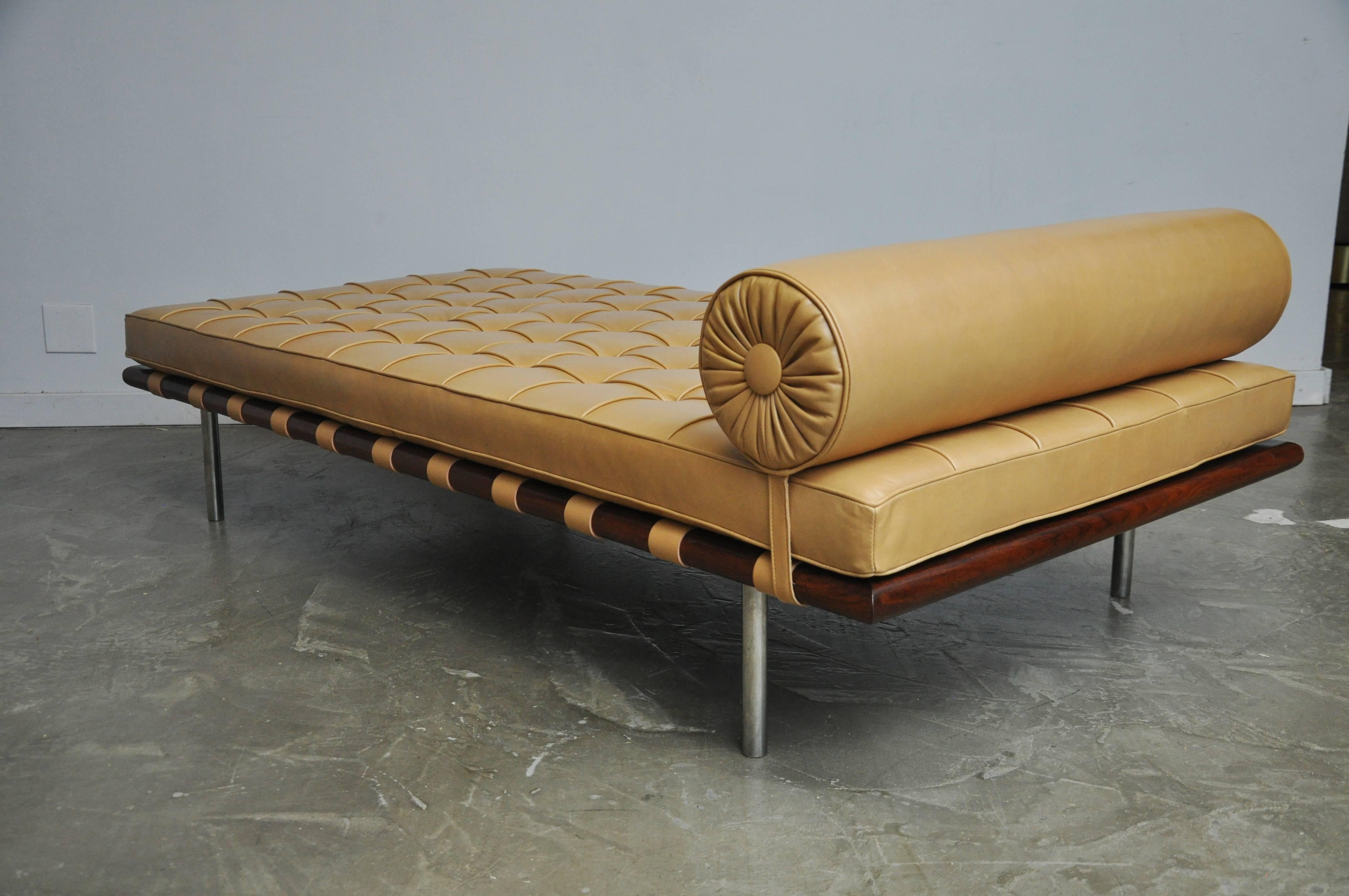 Ludwig Mies van der Rohe Barcelona Daybed for Knoll, circa 1970s In Excellent Condition In Chicago, IL