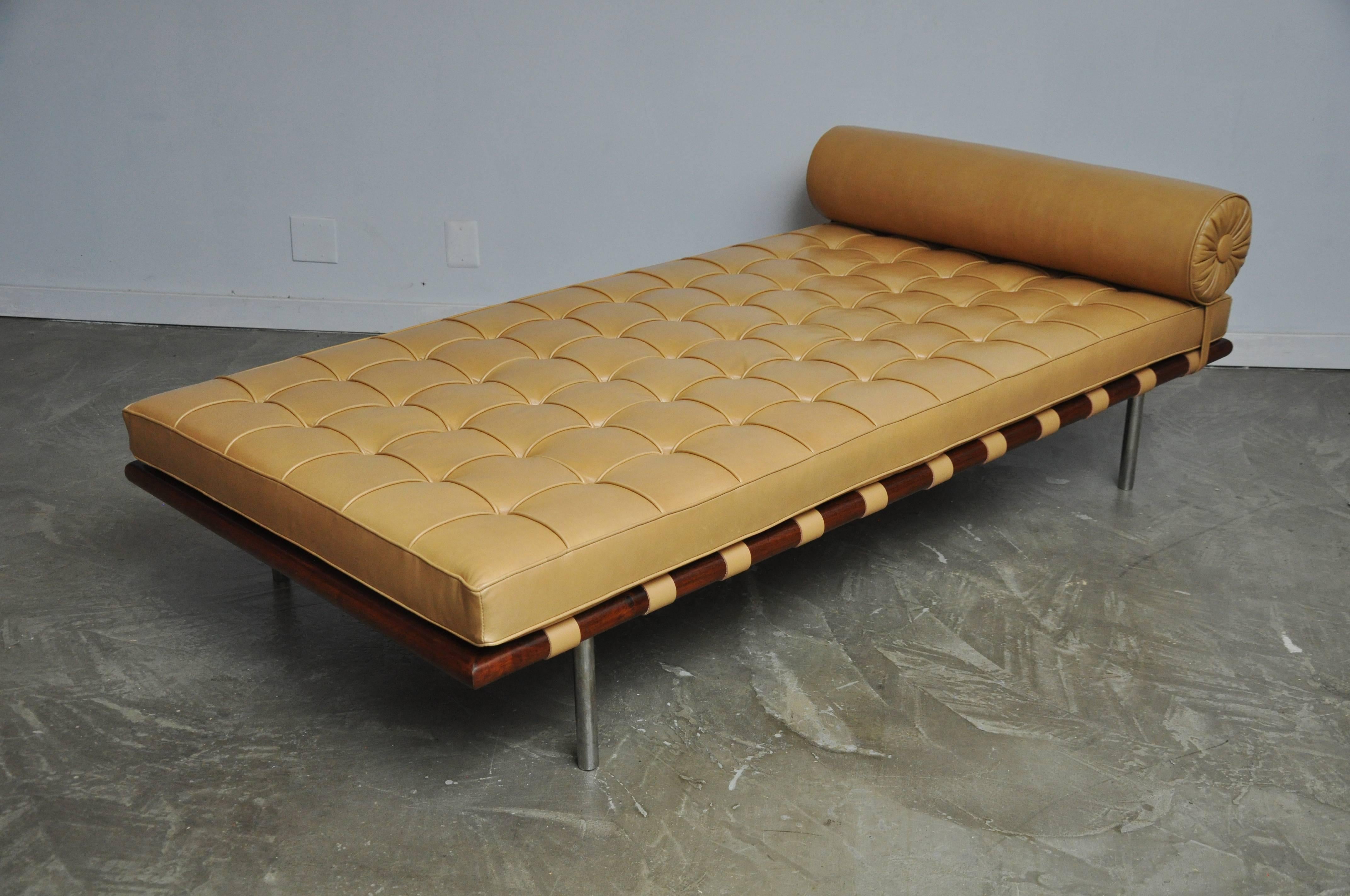 20th Century Ludwig Mies van der Rohe Barcelona Daybed for Knoll, circa 1970s
