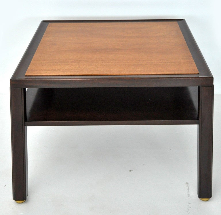 Mid-Century Modern Dunbar Two-Tier Lamp Table by Edward Wormley