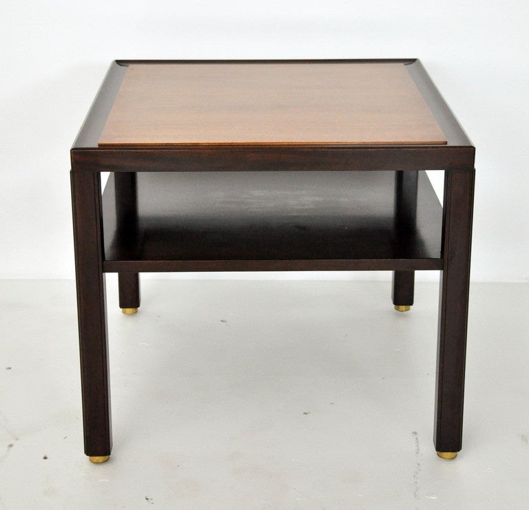 American Dunbar Two-Tier Lamp Table by Edward Wormley