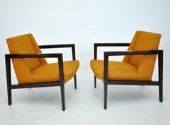 Dunbar Open Frame Lounge Chairs by Edward Wormley