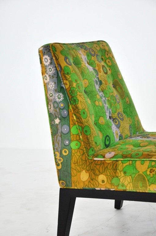 Mid-Century Modern Slipper Chairs by Edward Wormley for Dunbar
