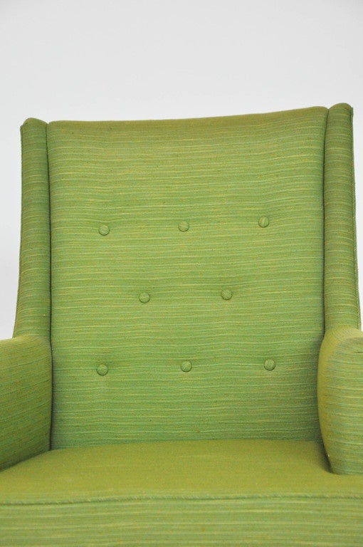 American Dunbar High Back Lounge Chairs by Edward Wormley