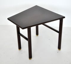 Dunbar Cantilever Wedge End Table by Edward Wormley