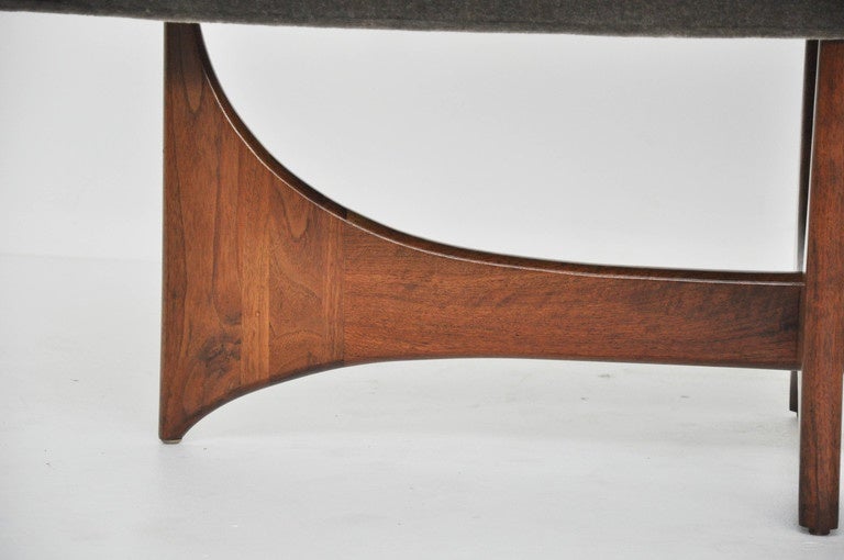 Mid-Century Modern Adrian Pearsall Sculptural Bench