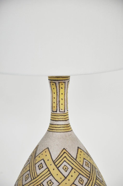 Mid-Century Modern Guido Gambone Lamp