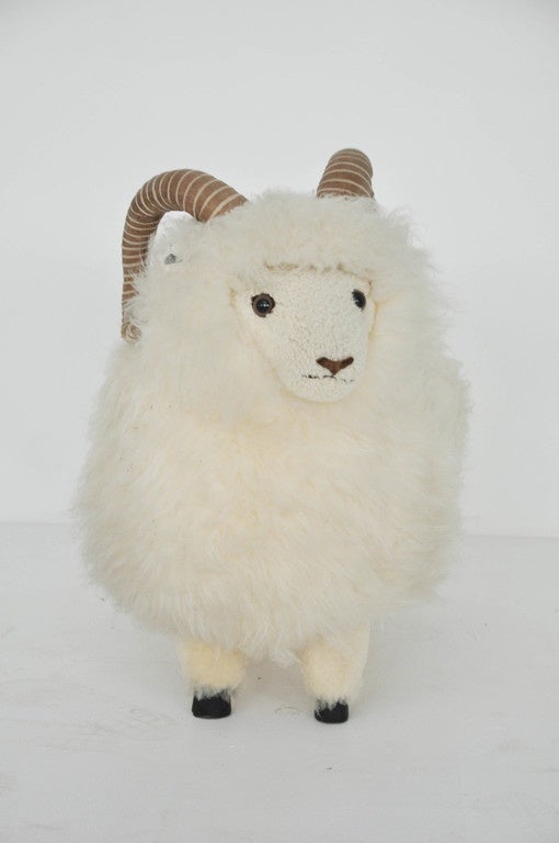 A Life size Decorative Sheep In Excellent Condition In Chicago, IL