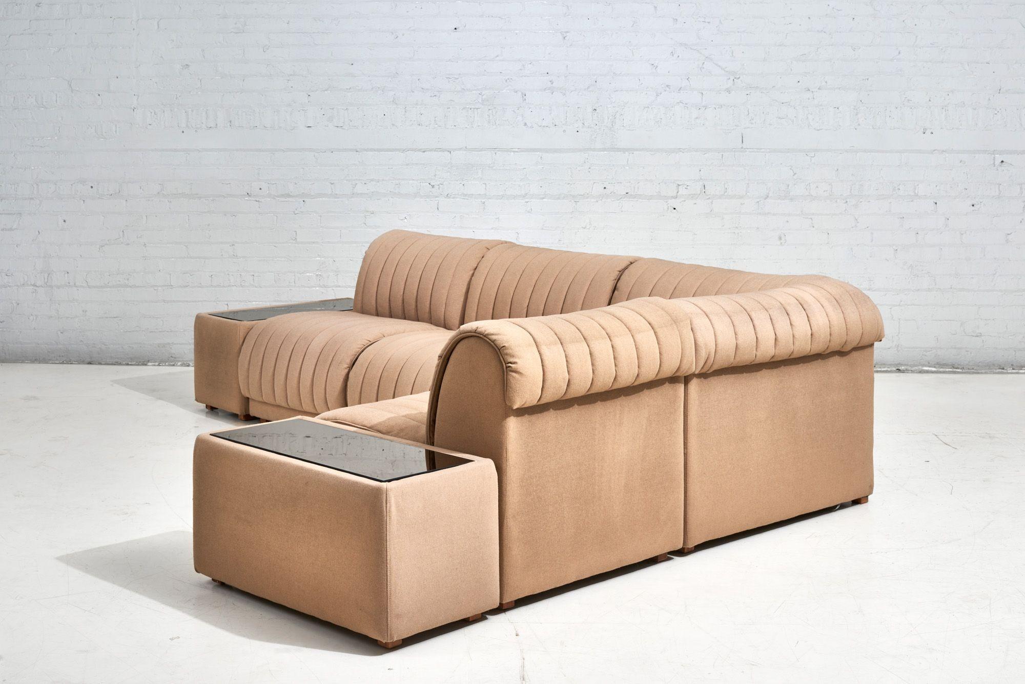 bernhardt sectional leather