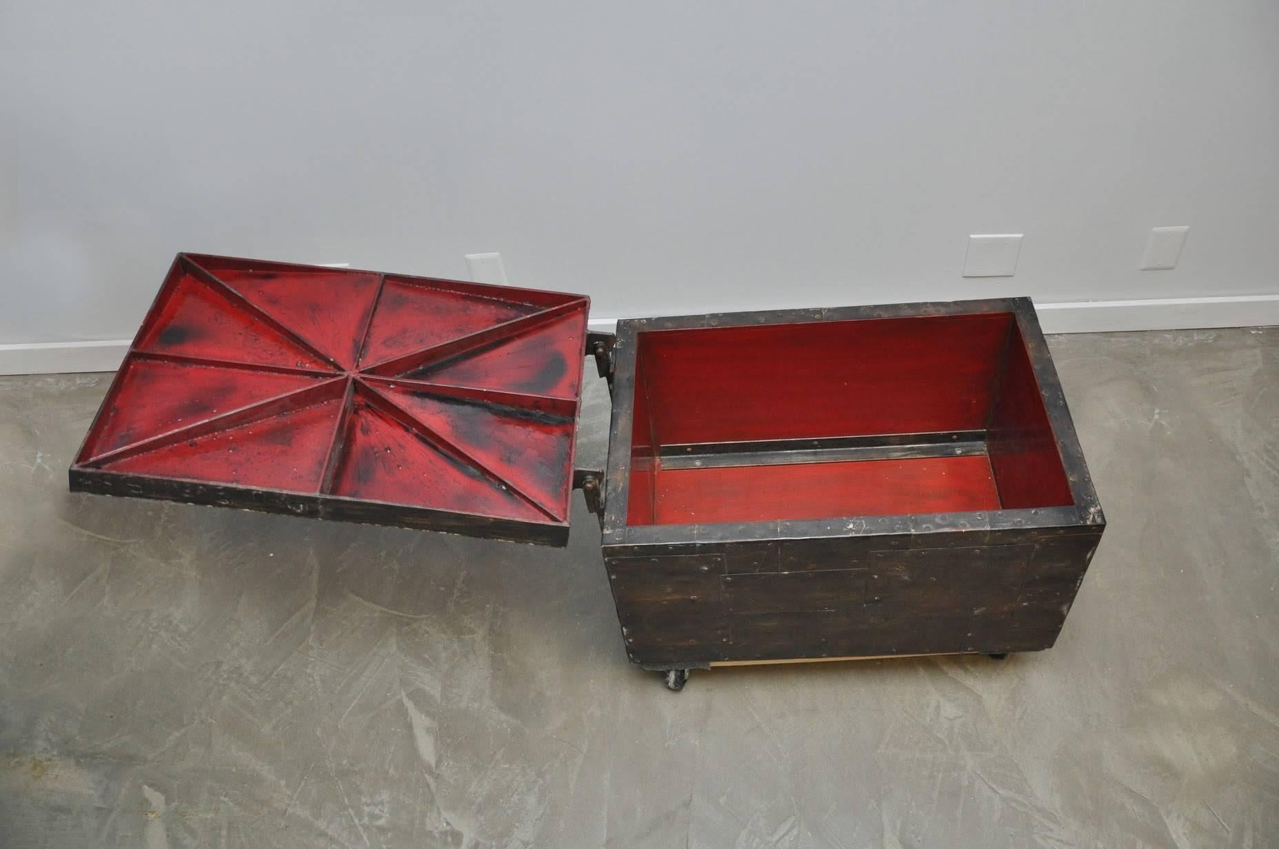 Mid-Century Modern Paul Evans Sculpture Front Wall Cabinet