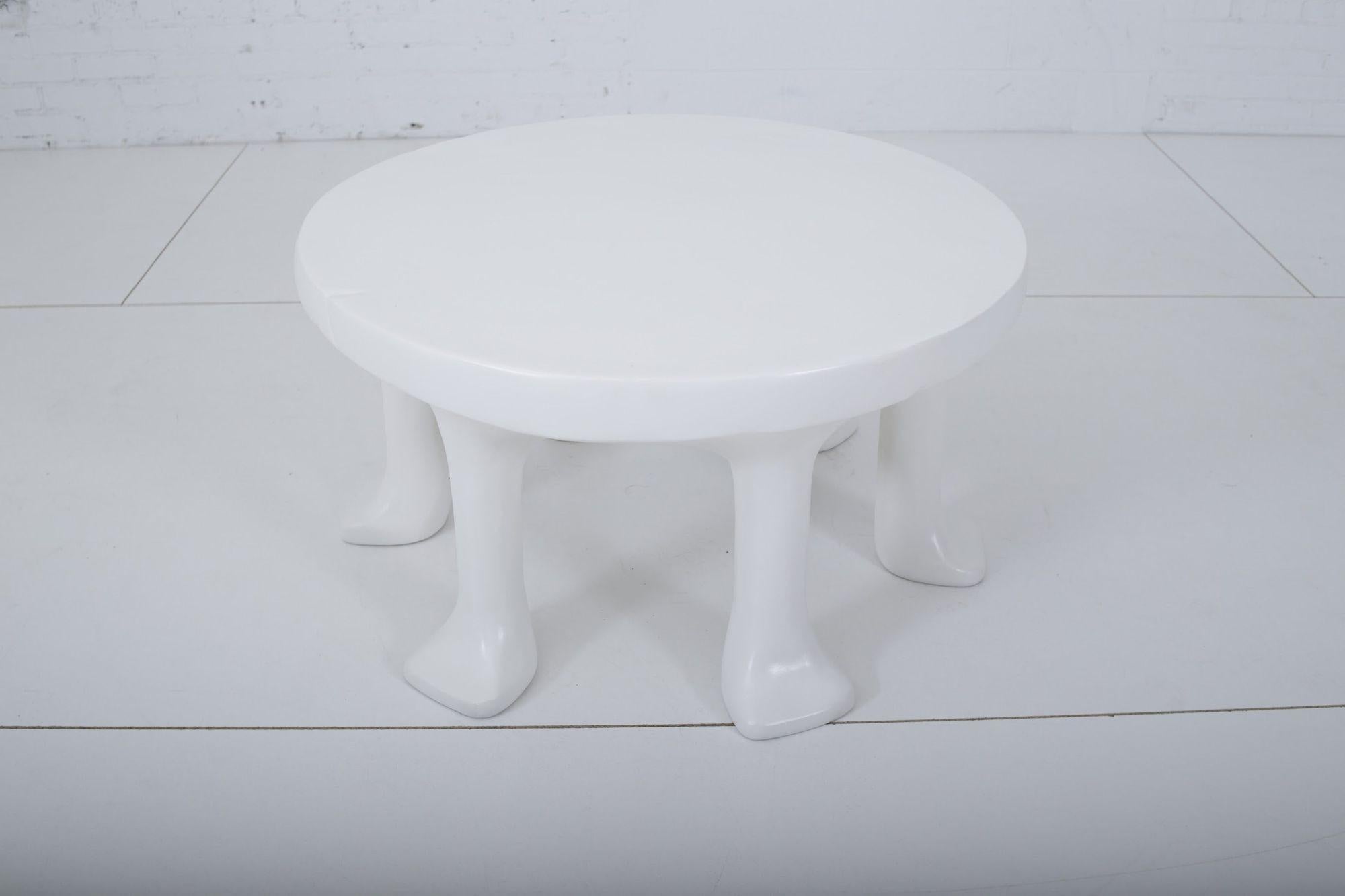 American John Dickinson African Leg Table, Signed For Sale