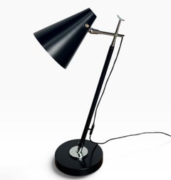 Giuseppe Ostuni For Oluce Model 201 Telescopic Floor Lamp, Italy 1950