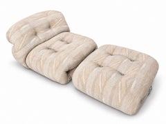 “”Soriana” Lounge Chair & Ottoman by Afra & Tobia Scarpa for Cassina, 1960