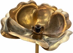 Tommaso Barbi Lotus-Stehlampe, Italien, um die 1970er Jahre