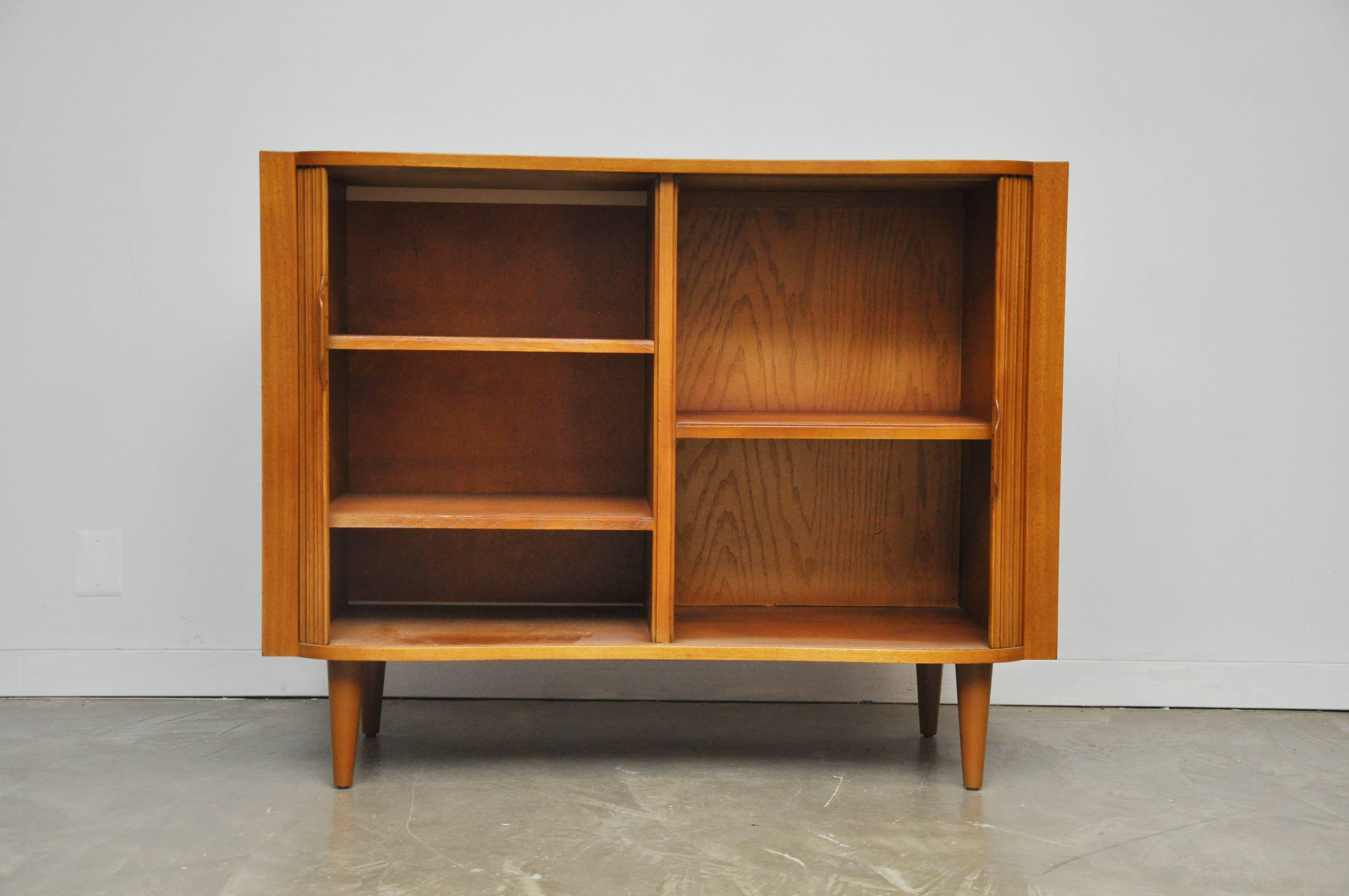 20th Century Dunbar Tambour Door Chest by Edward Wormley