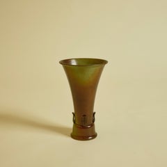 Bronze “Kunga Vasen” Swedish Grace Vase by Ystad Brons