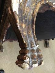 Large Italian Ottoman in Mohair