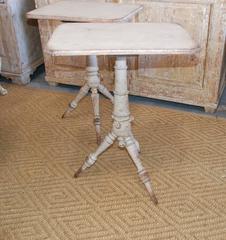 Pair of 19th Century Swedish Pedestal Tables