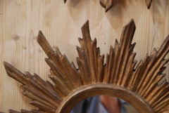 Pair of 19th Century Italian Sunburst Mirrors
