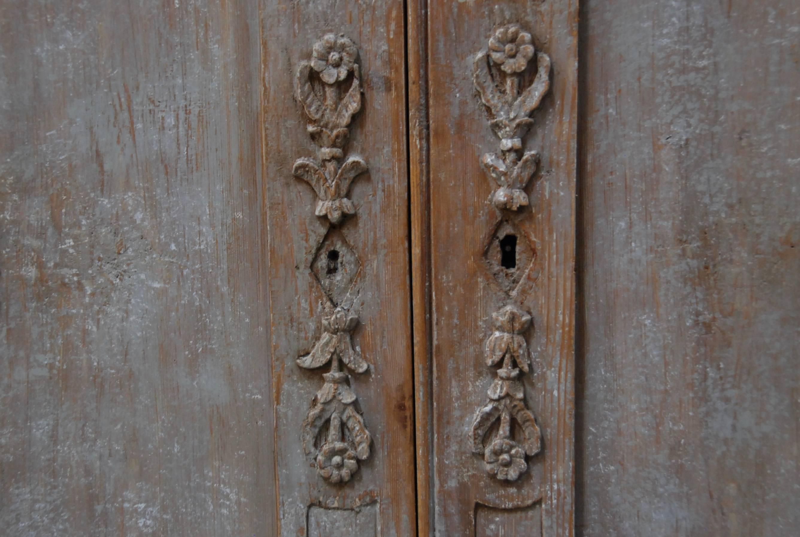 19th Century Swedish Carved Sideboard 3