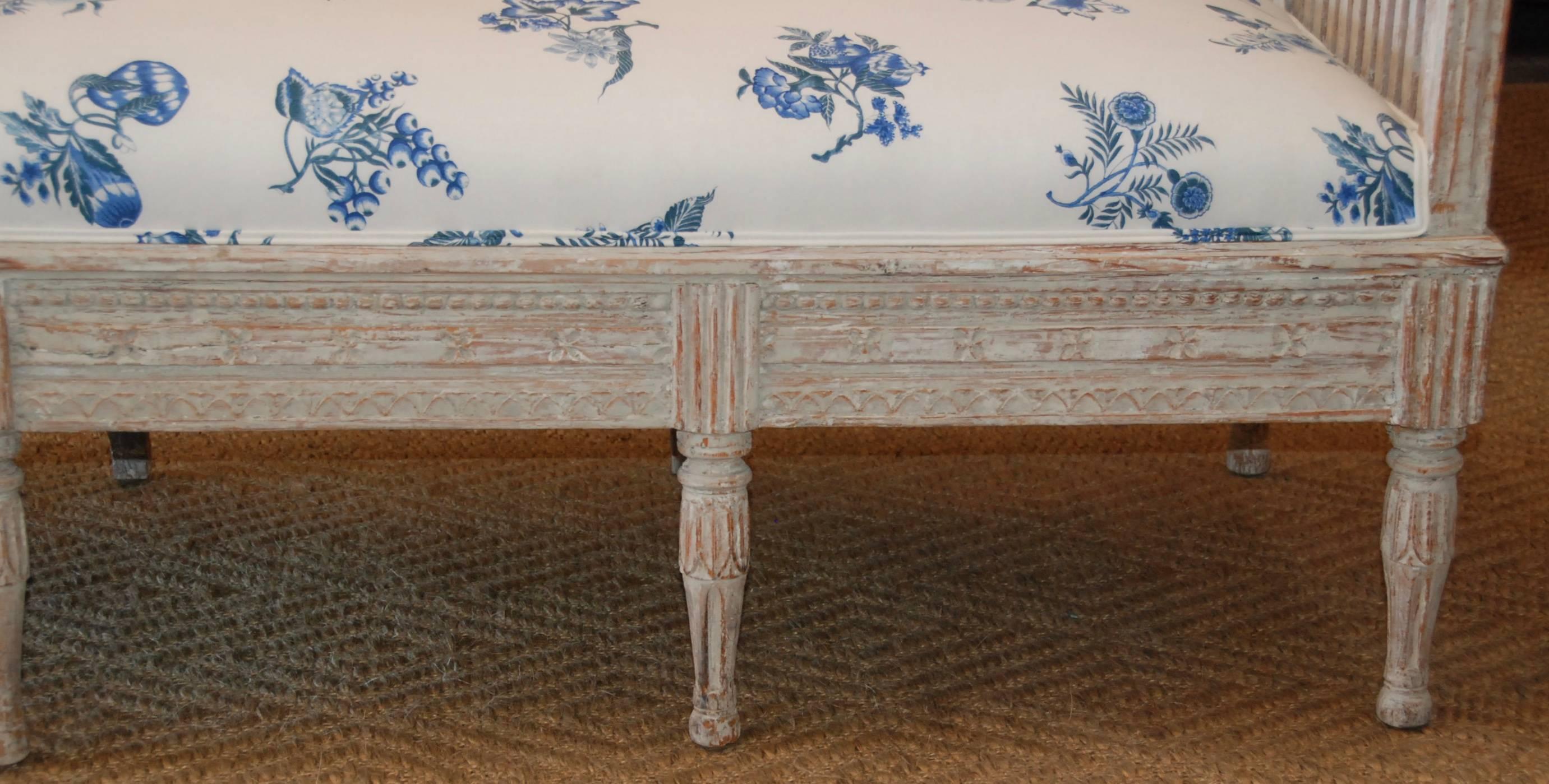 18th Century and Earlier 18th Century Period Swedish Gustavian Sofa