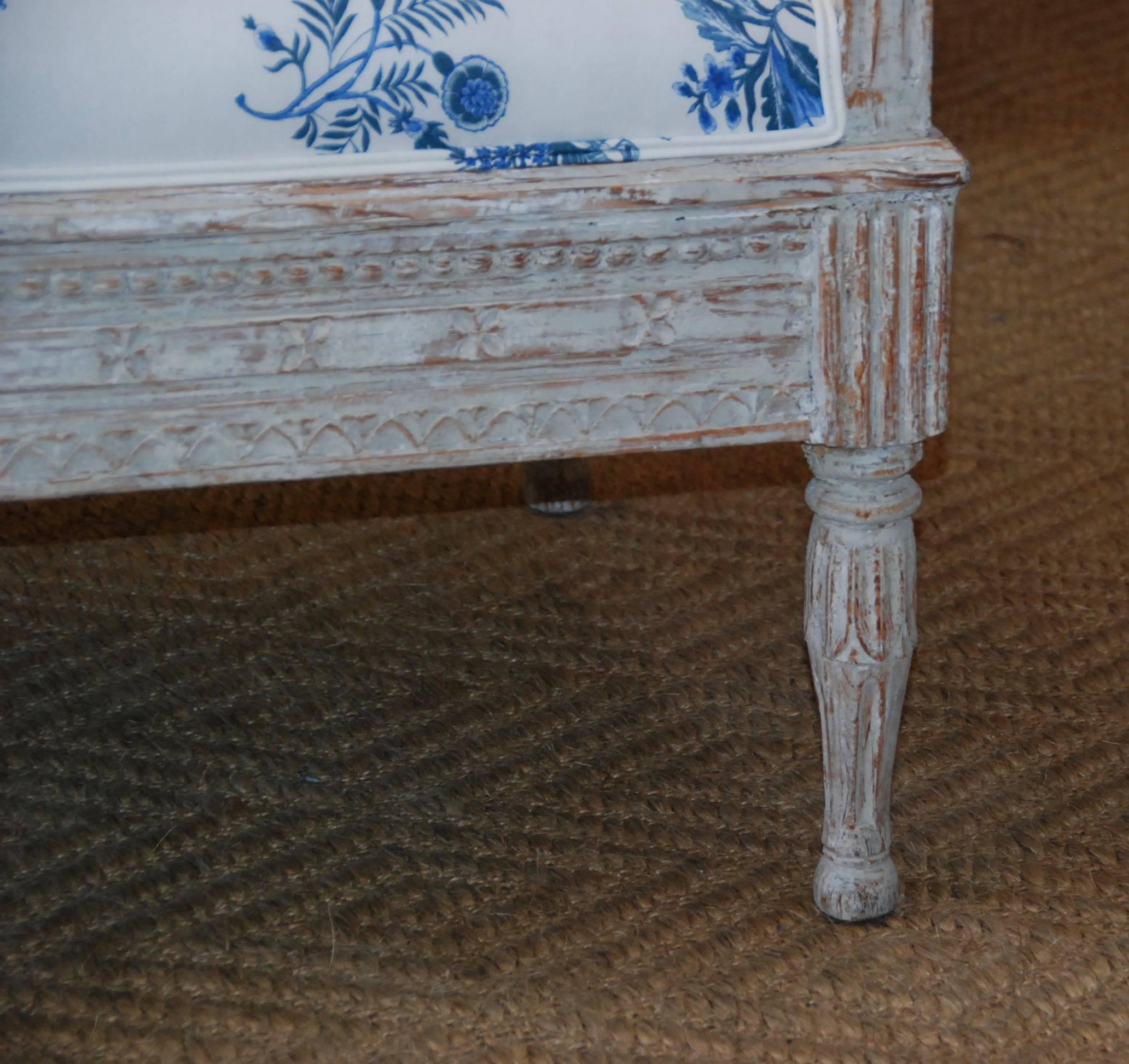 18th Century Period Swedish Gustavian Sofa 4