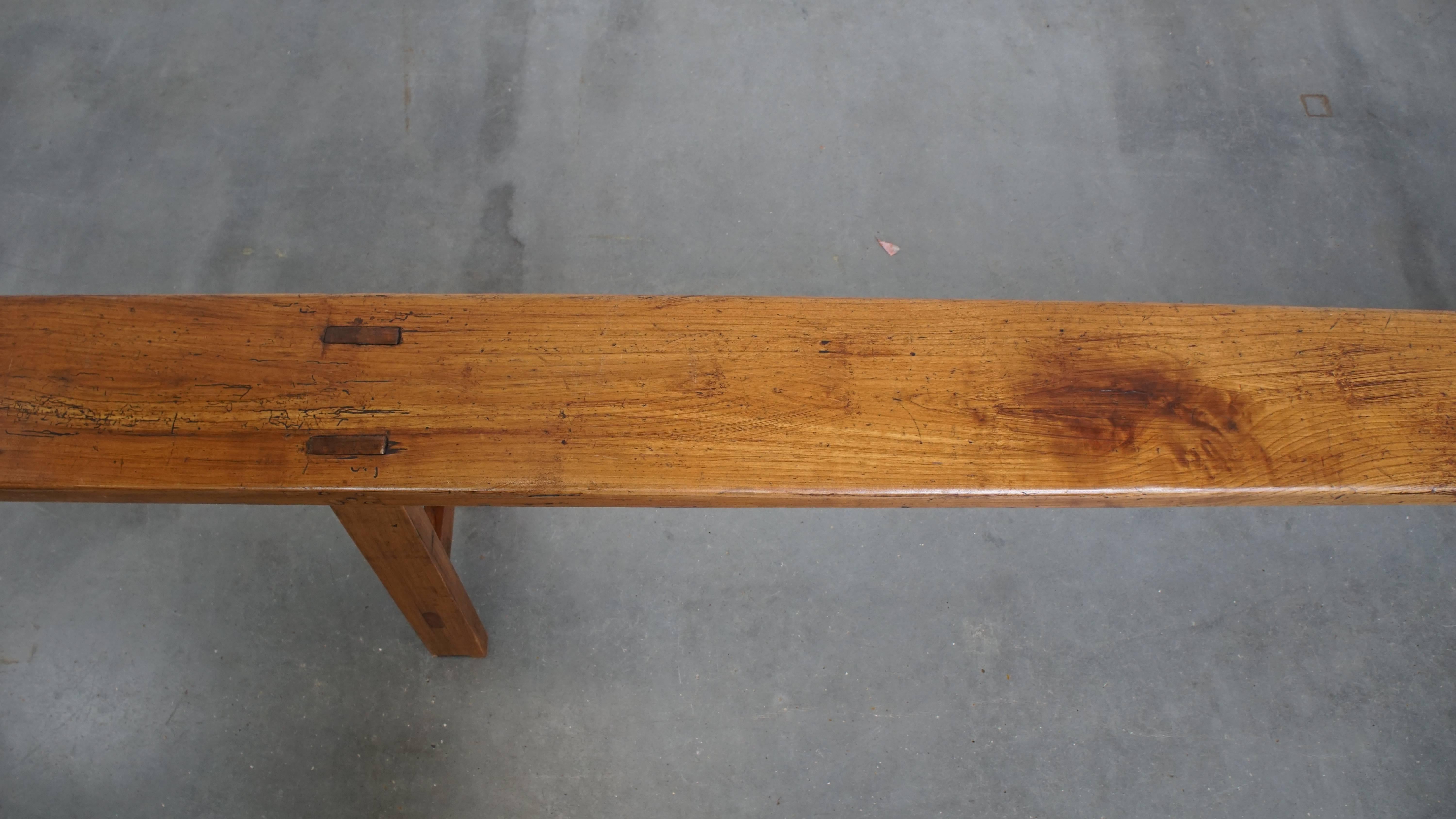 Banc d'entrée français / banc pour la table à manger État moyen - En vente à Harderwijk, NL