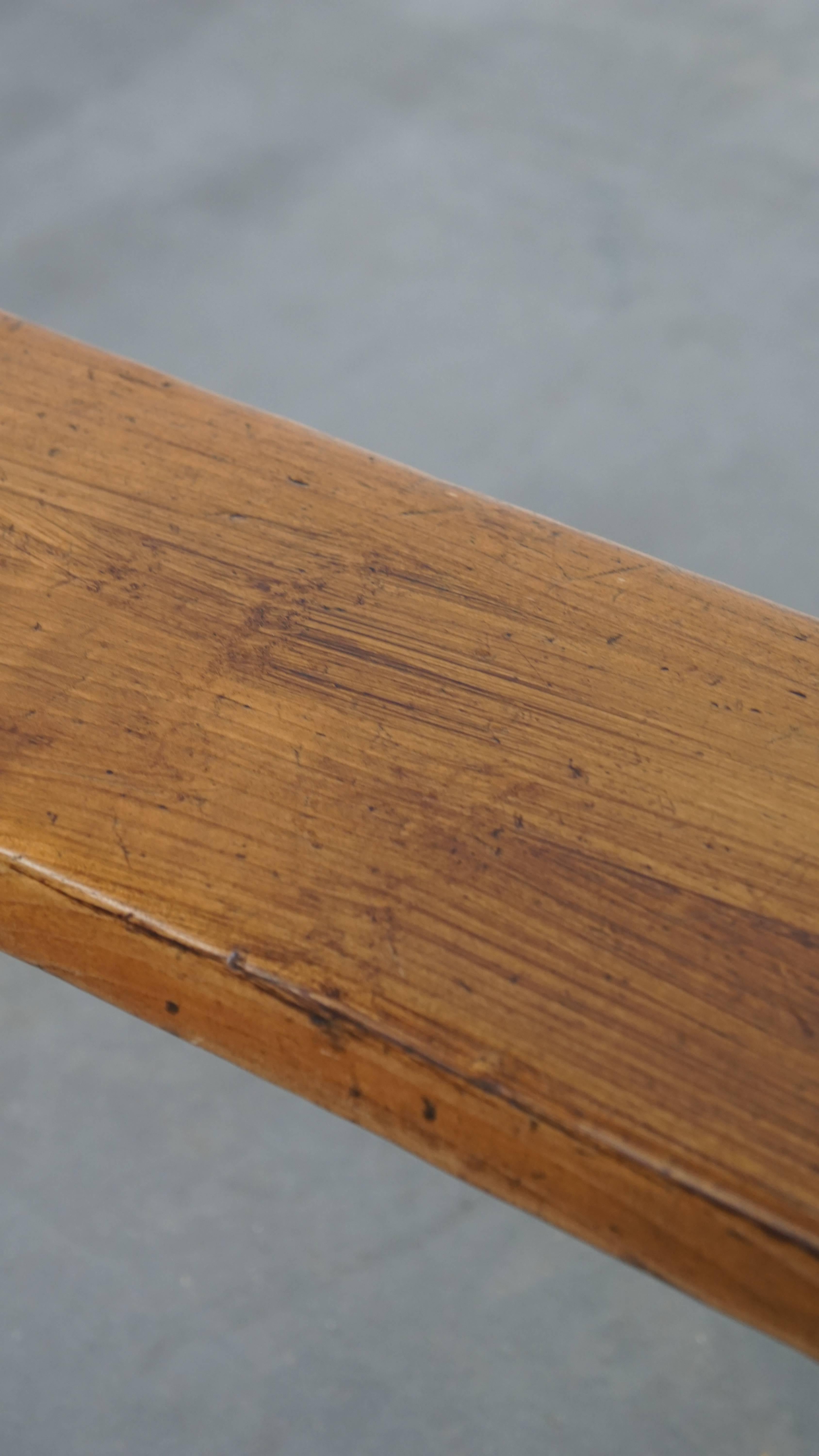 Banc d'entrée français / banc pour la table à manger en vente 2