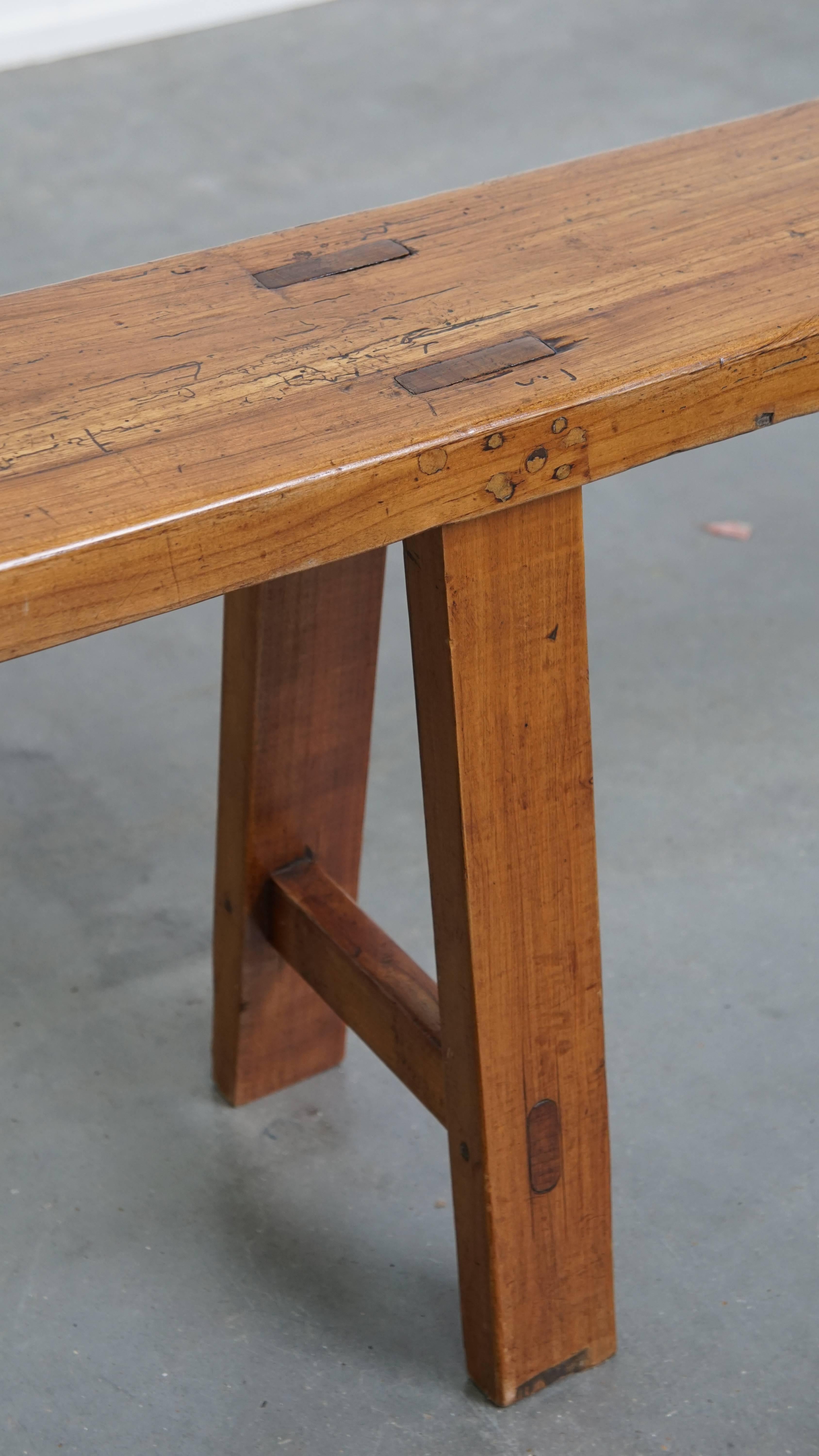 Banc d'entrée français / banc pour la table à manger en vente 3