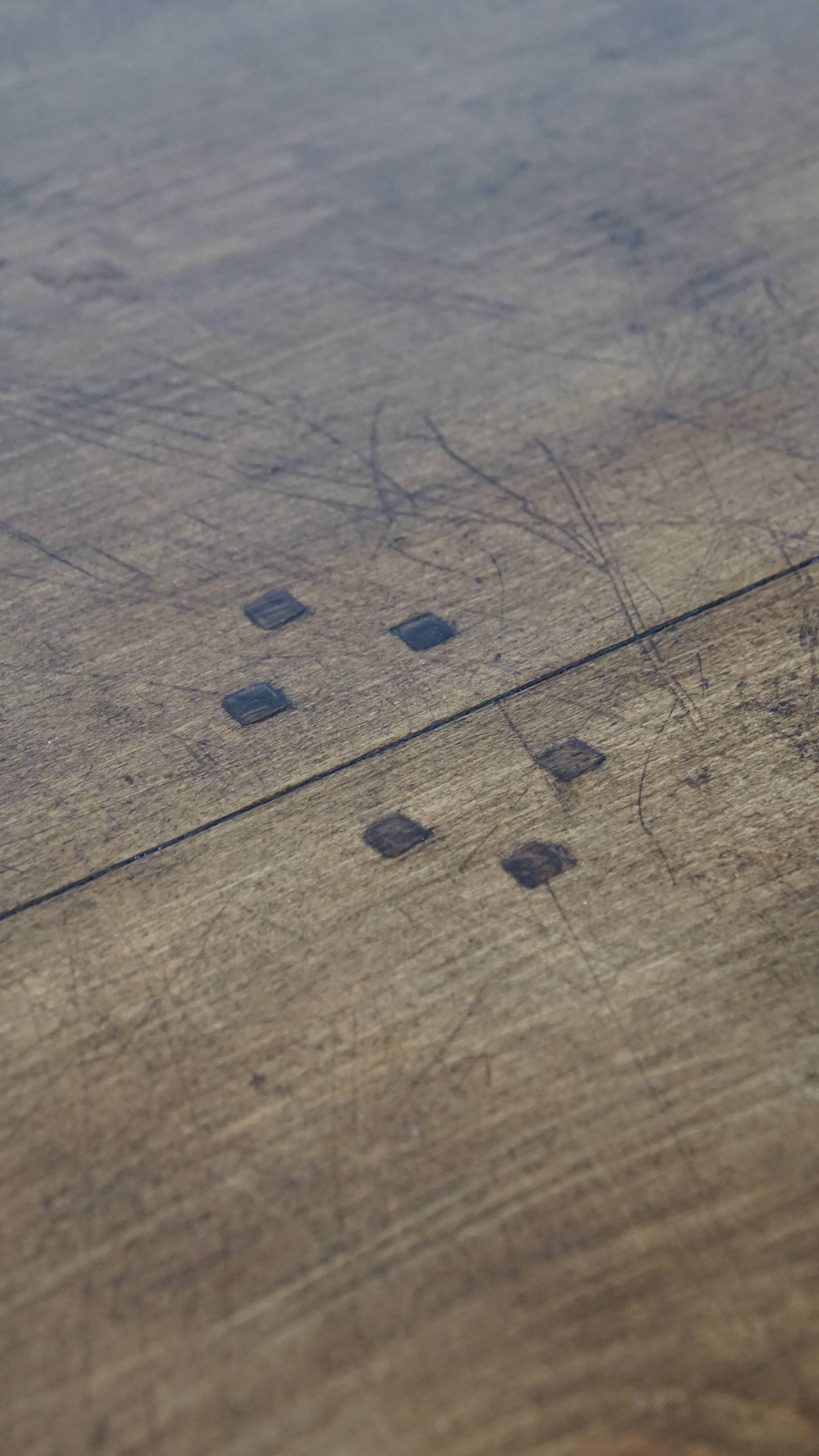 Antique French Oak Esstisch mit 3 Schubladen im Angebot 7