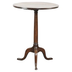 Antique English wine table in oak from the late 18th / early 19th century