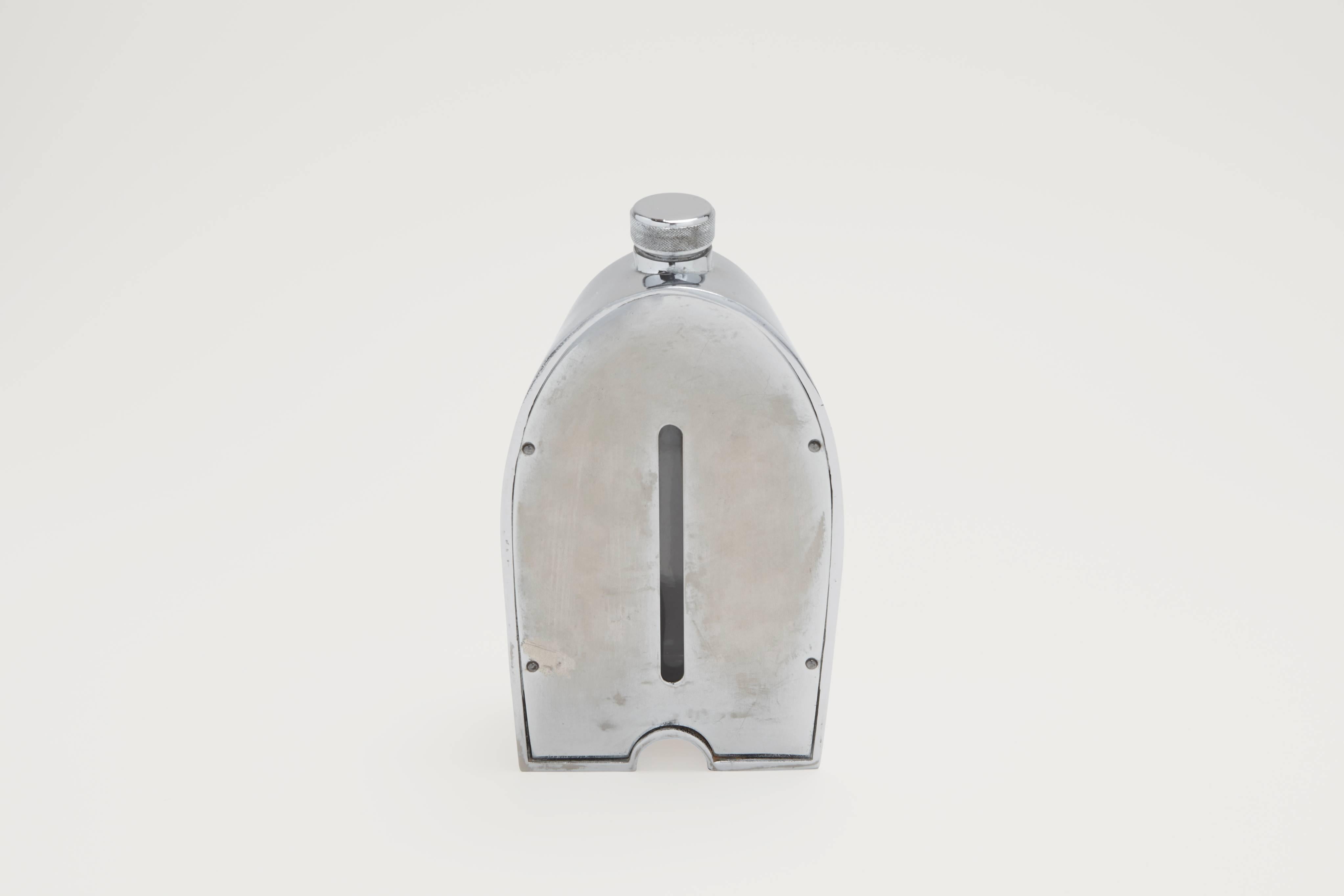 Bugatti Radiator Drinking Flask In Excellent Condition In New York, NY