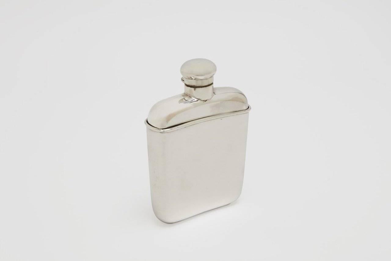 English Drinking Flask with Removable Cup For Sale
