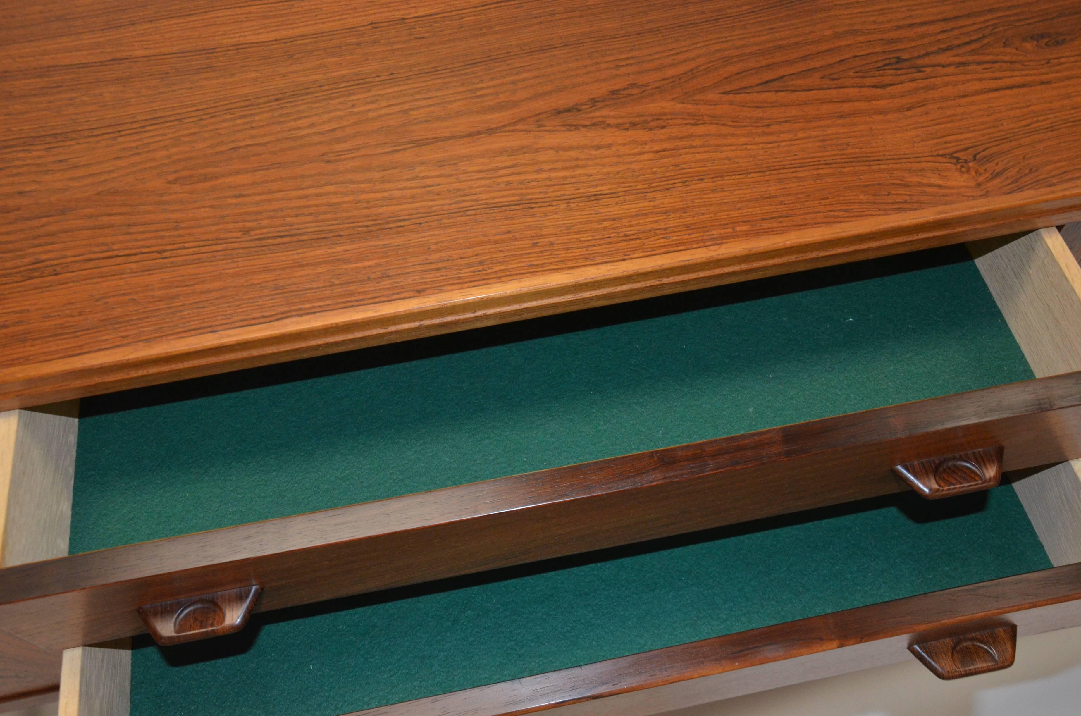 Rosewood Sideboard by Henry Rosengren Hansen for Brande Mobelindustrie For Sale 1
