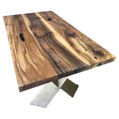 Rustic Table - Custom Wood Table - Black Walnut Table