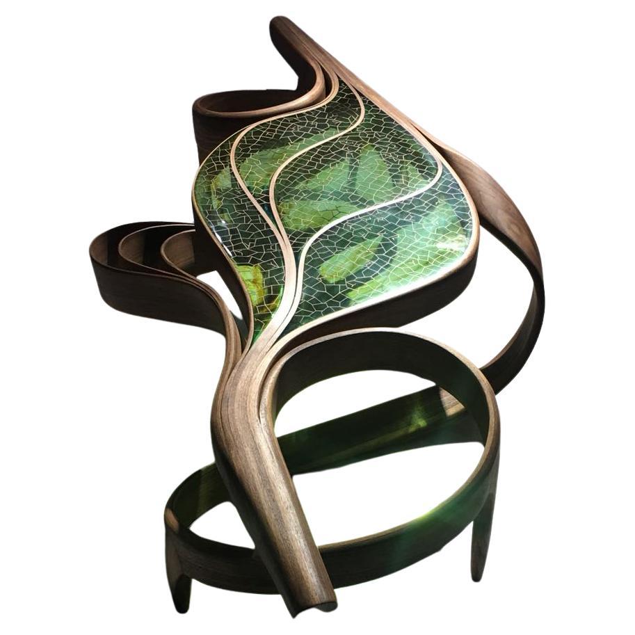 LEAF EPOXY RESIN COFFEE TABLE & MODERN ART 

This epoxy coffee table emerges as a unique work of art, inspired by nature's beauty. 

The epoxy table stands out not only for its design but also its durability. Thanks to its epoxy coating, it is