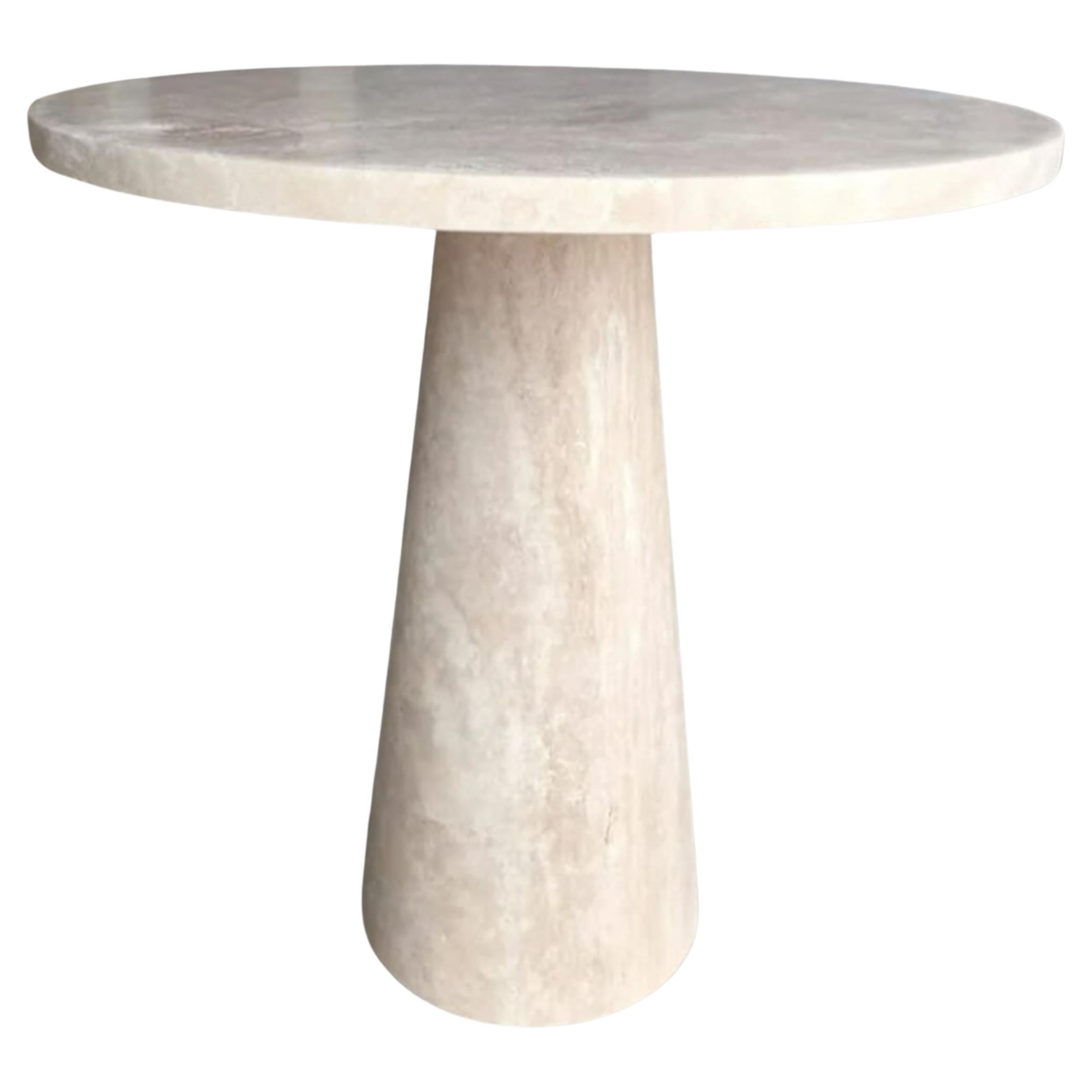 TAVOLO DA PRANZO IN TRAVERTINO / TAVOLO DA PRANZO IN MARMO

Tipo di marmo: Travertino
Dimensioni: 40 pollici (100 cm)
Modello di gamba: Travertino
Personalizzabile: Disponibile!
Tempo di produzione: 3-4 settimane
Costo della spedizione: