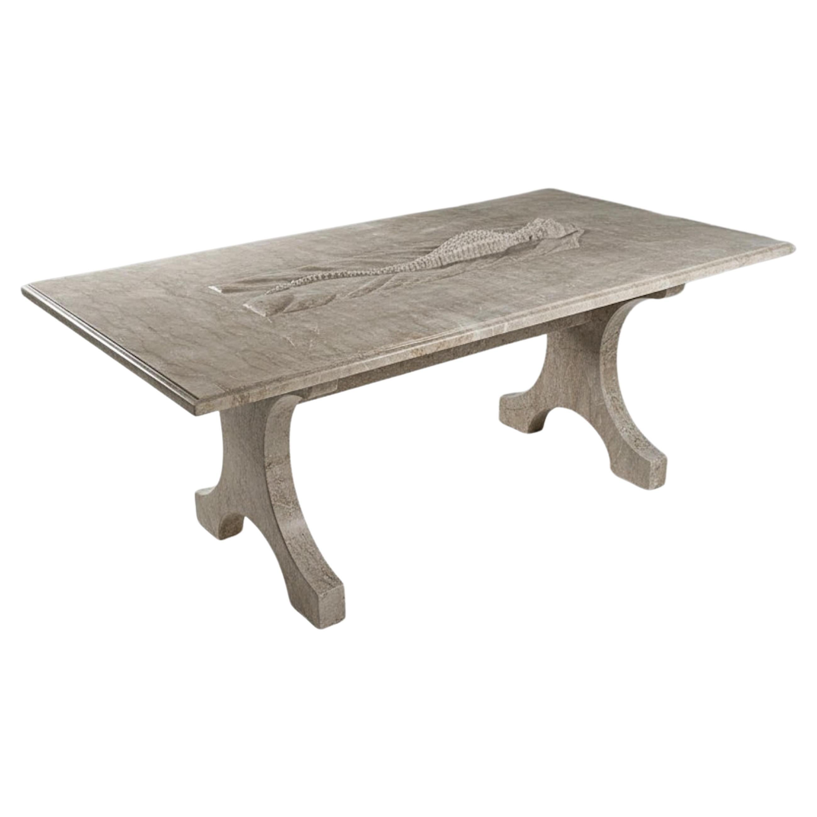 RUSTIC GREEN MARBLE DINING TABLE

Type of Marble: RUSTIC GREEN
Dimensions: 70