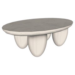 Table basse sur mesure en travertin (3) pour Sara