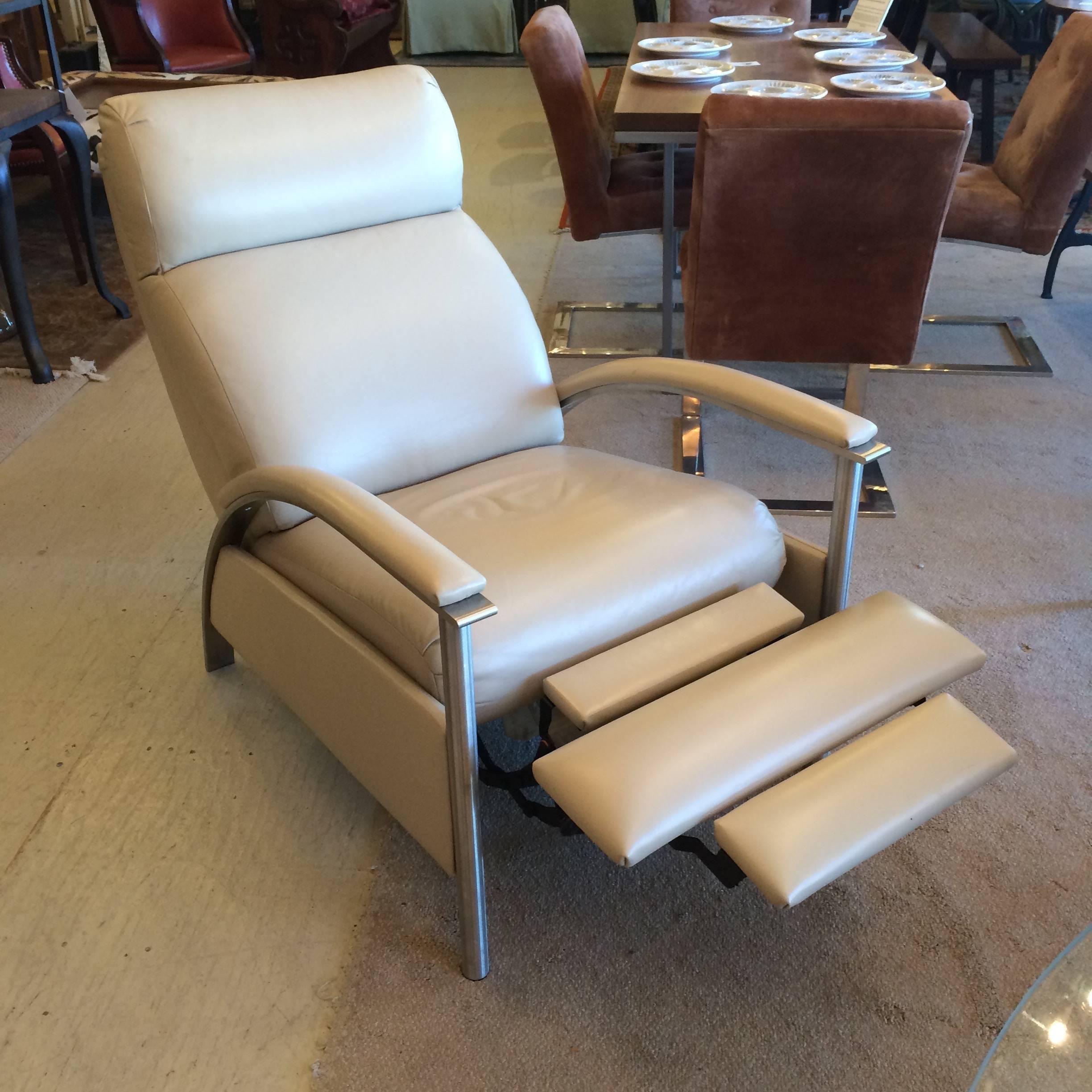 sleek recliner chair