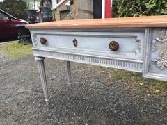 Gustavian Style French Sideboard or Sofa Back Console