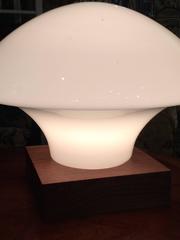 Large Sculptural Mushroom Shaped Vintage Lamp