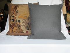 19th Century Aubosson Tapestry Pillows by Mary Jane McCarty