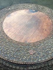 Rare Intricately Carved Burmese Center Table