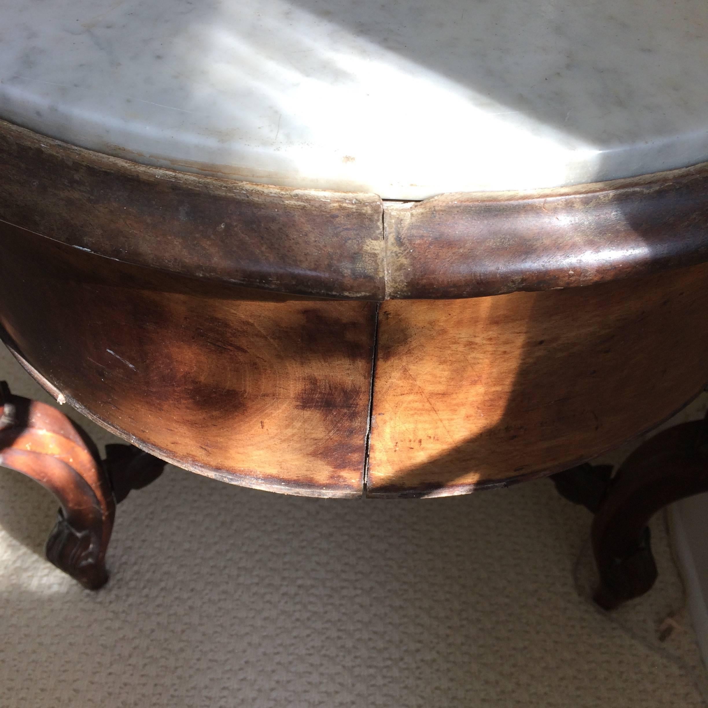 Antique Victorian Center Table 2