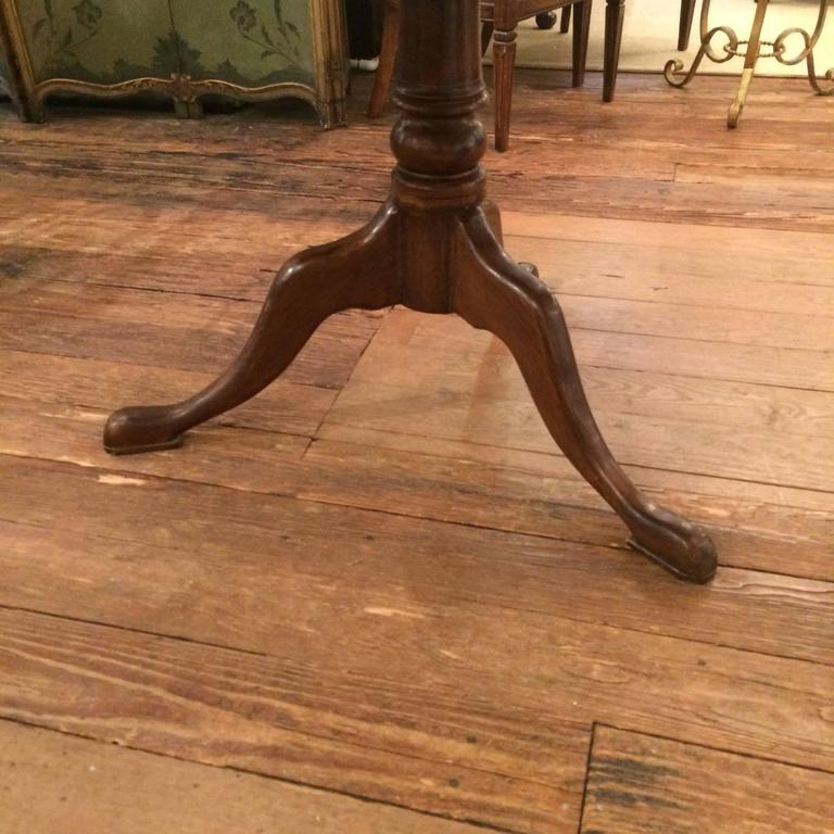 Wonderful Antique Flip Top Round Dining Table at 1stDibs antique flip