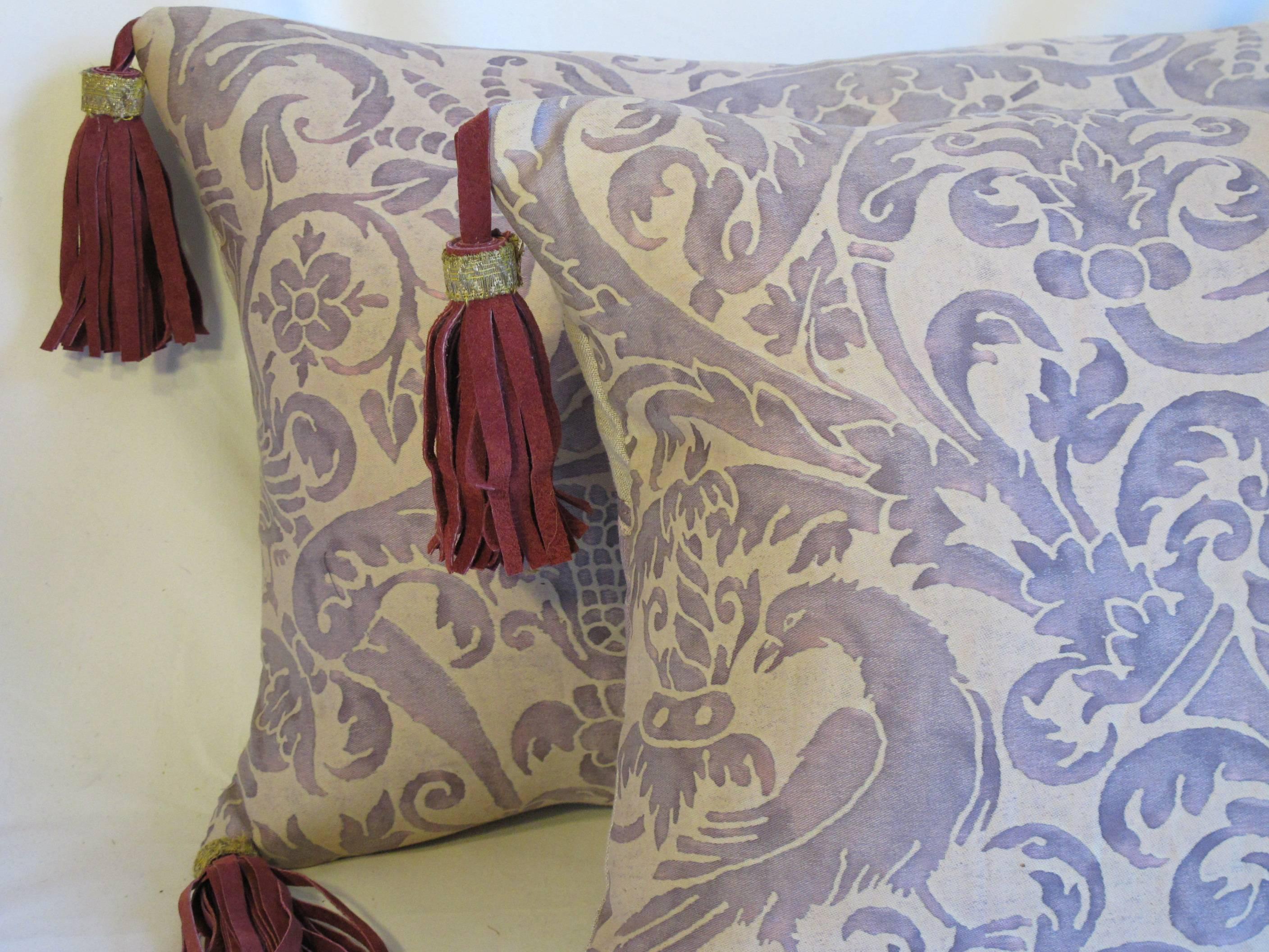 American Vintage Fortuny Pillows by Mary Jane McCarty