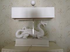 Super Chic Porcelain Dragon Table Lamp