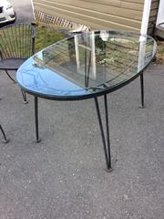 Elegant Vintage Woodard Pinecrest Outdoor Dining Set